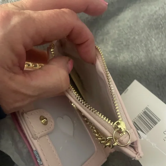 Betsey Johnson Pink Bear Pouch - Picture 8 of 10